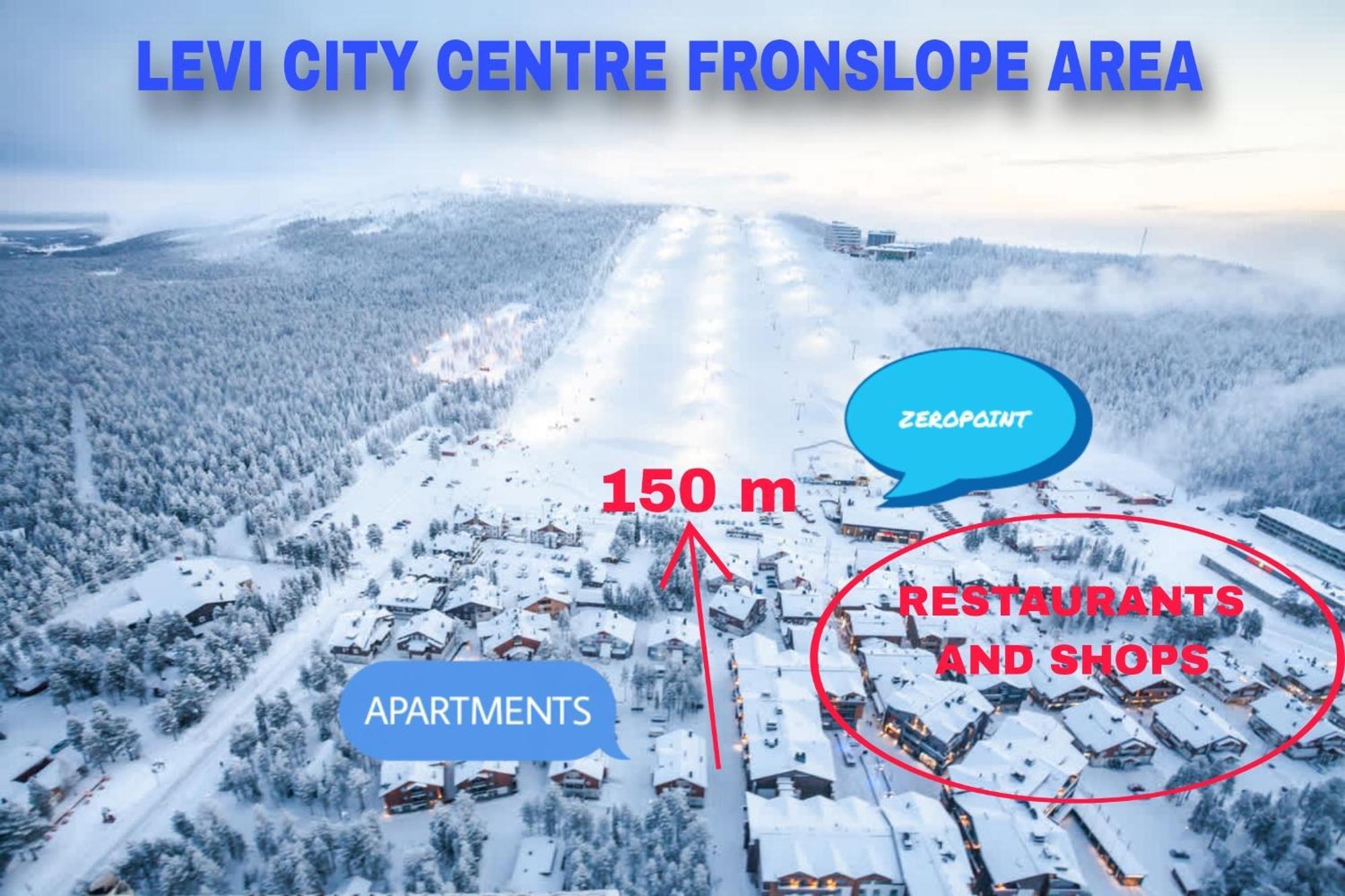 Levillenet Levi Centre Chalets ภายนอก รูปภาพ